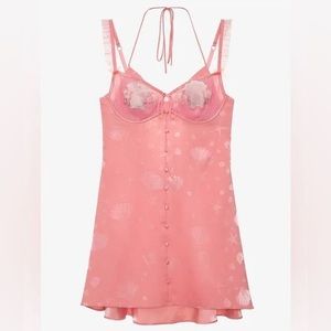 BNWT for love and lemons she sells sea shells slip dress XS